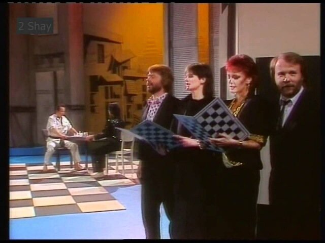 ABBA в мюзикле «Шахматы». 