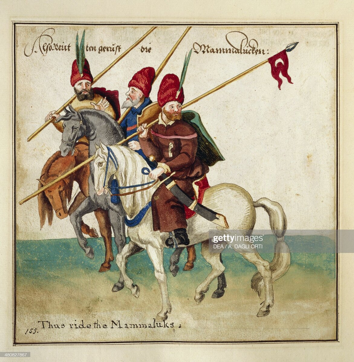 Мамлюки, 1712. Фото:  https://media.gettyimages.com