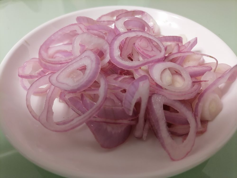 Кольца розового лука, фото автора