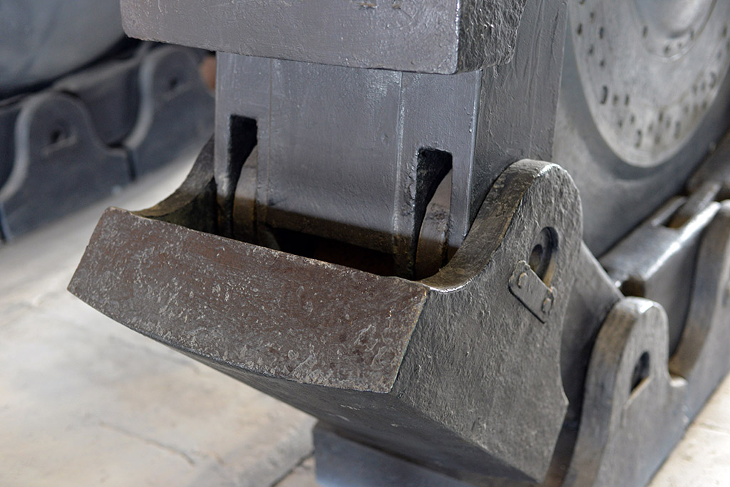 Крупный план на колеса Minenraumer-а