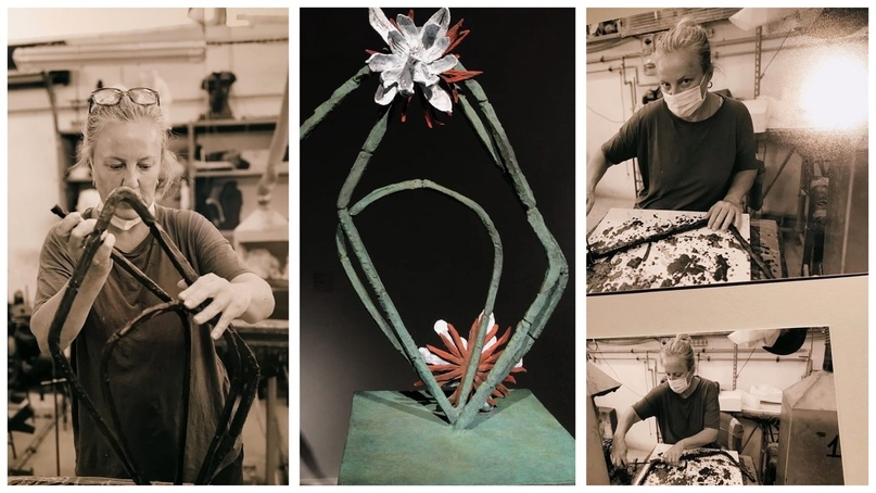 Процесс создания скульптуры