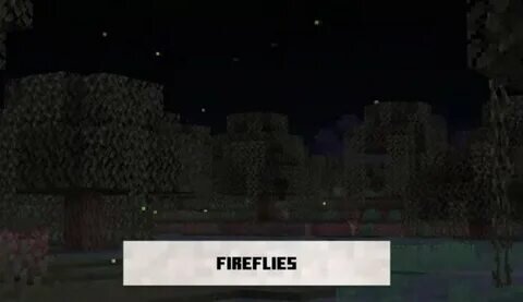 Нереализованные светлячки в Minecraft Live 2021