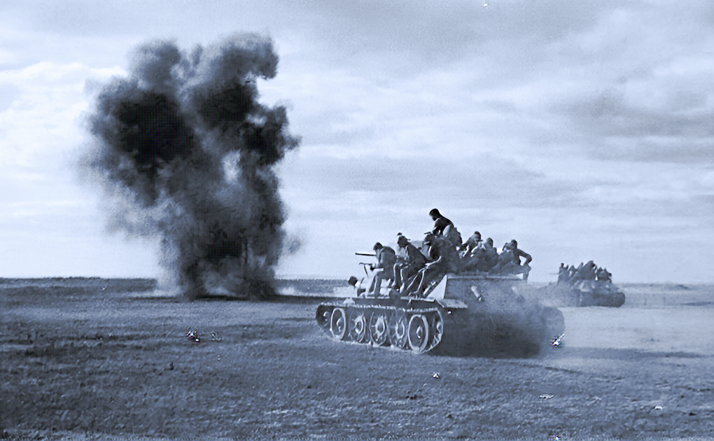 Сражение на Курской дуге, фото 1943 г.