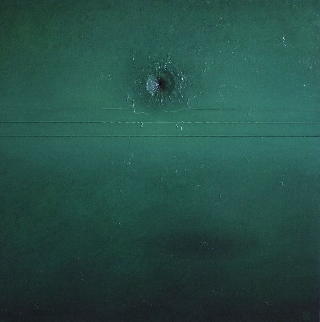 Разрыв. Из серии «Отверстия», художник Кабан-Петров Михаил