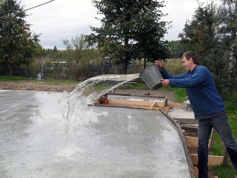 Цемент который застывает под водой