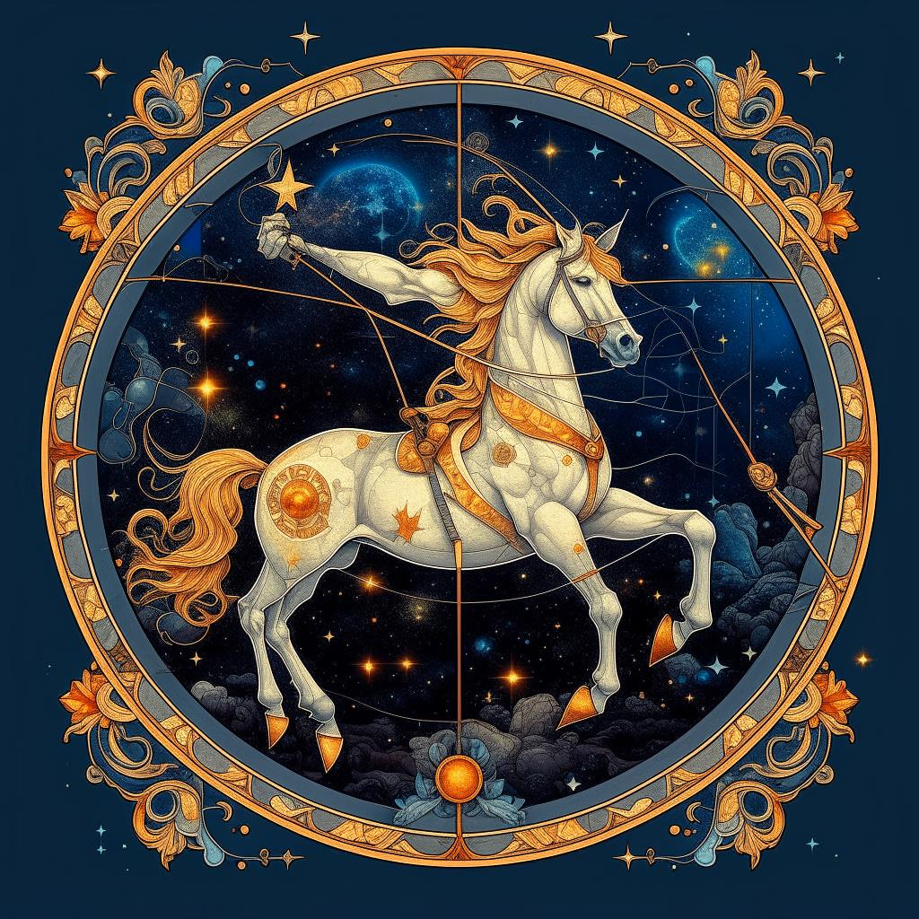 Стрелец глазами искусственного интеллекта 