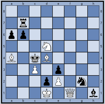 1. Кd5.