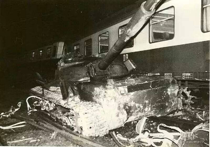 Т-64А после "ДТП"