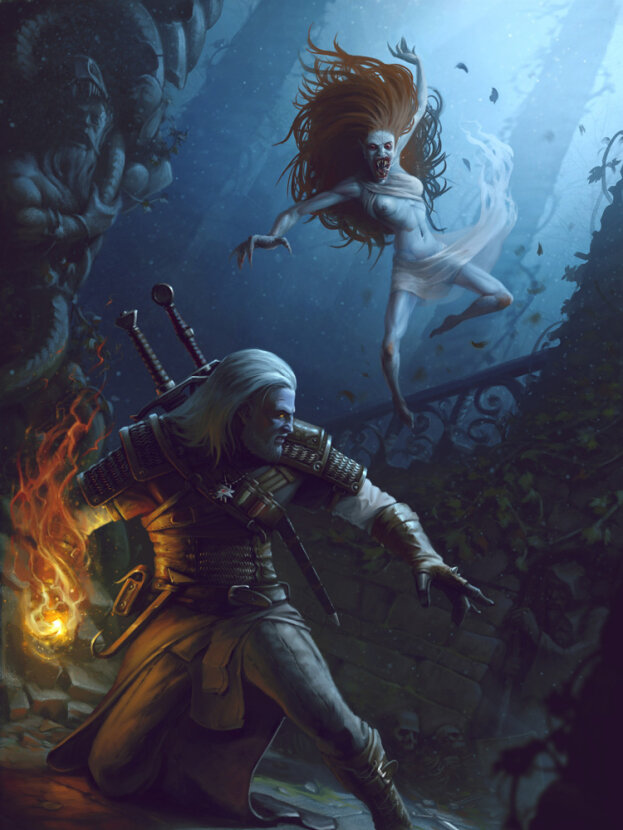 Ведьмак сражается с монстром, и хочет атаковать её огненным знаком, если игрок прокинет К20, то получится ли атака ?