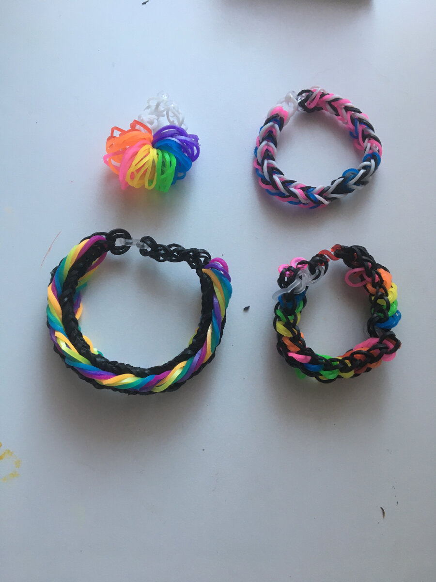 Поделки из резинок