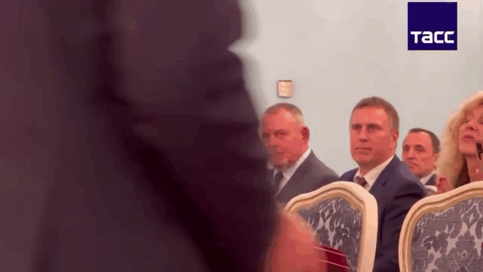 Награждение Этери Тутберидзе орденом Александра Невского