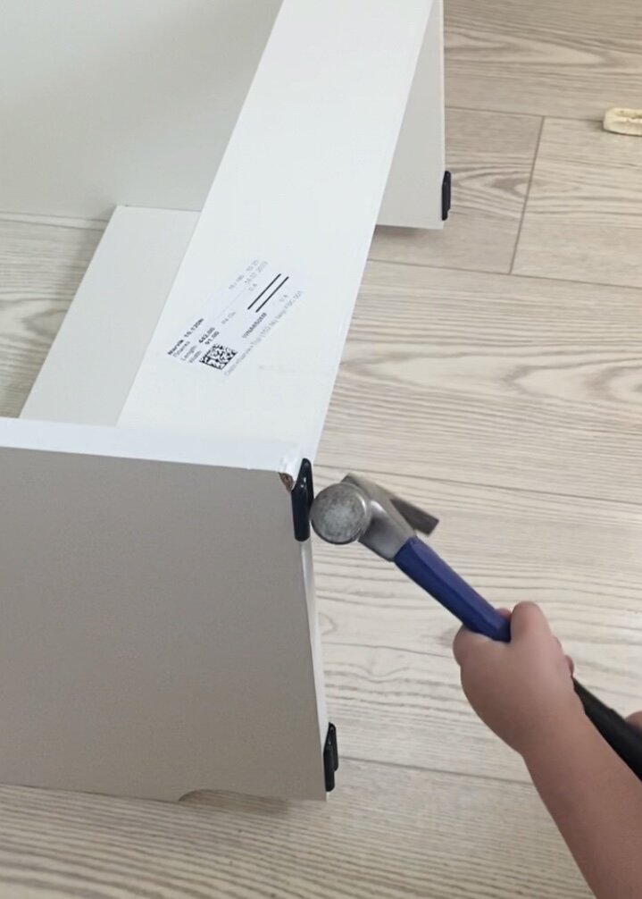 При сборке не один пальчик не пострадал.