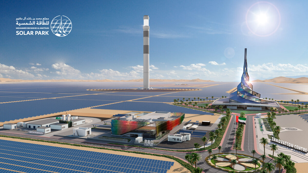 Солнечный парк «Rashid Al Maktoum Solar Park»