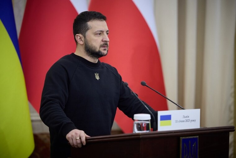    Результатов от выступления Владимира Зеленского (на фото) в ООН будет мало, считает Дмитрий Полянский