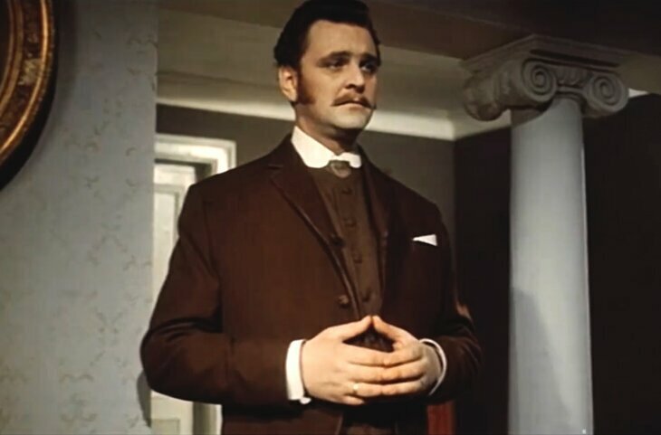 Кадр из фильма «Анна Каренина», СССР, 1967 год. Стива в начале фильма.  