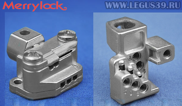 Сборный и литой иглодержатель для коверлока 