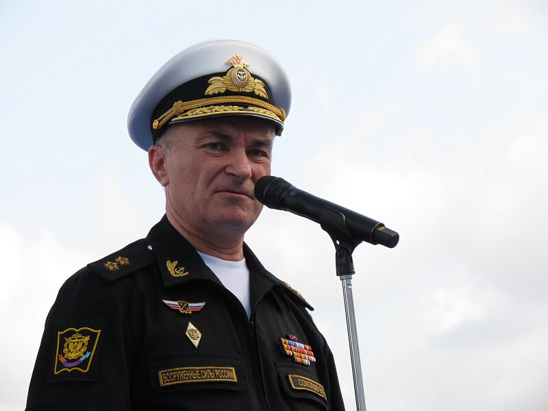 Командующий ЧФ Виктор Соколов