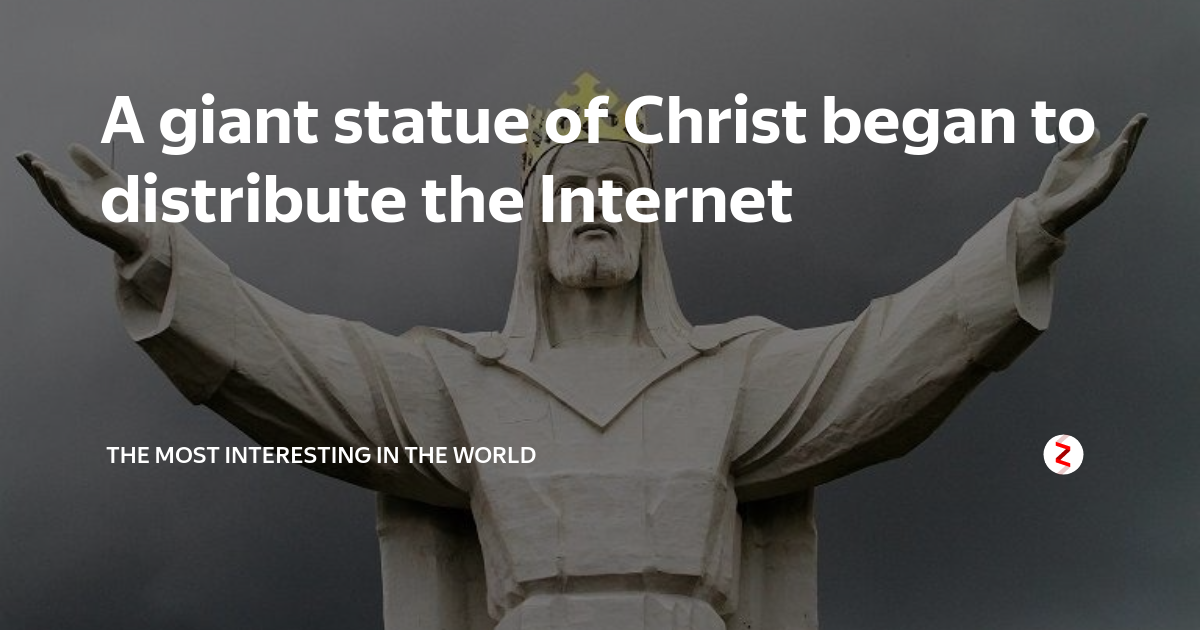 Jesus from Świebodzin uses the T-pose to assert his domination over Jesus  from Rio, from whom he is 3 meters taller : r/dankmemes