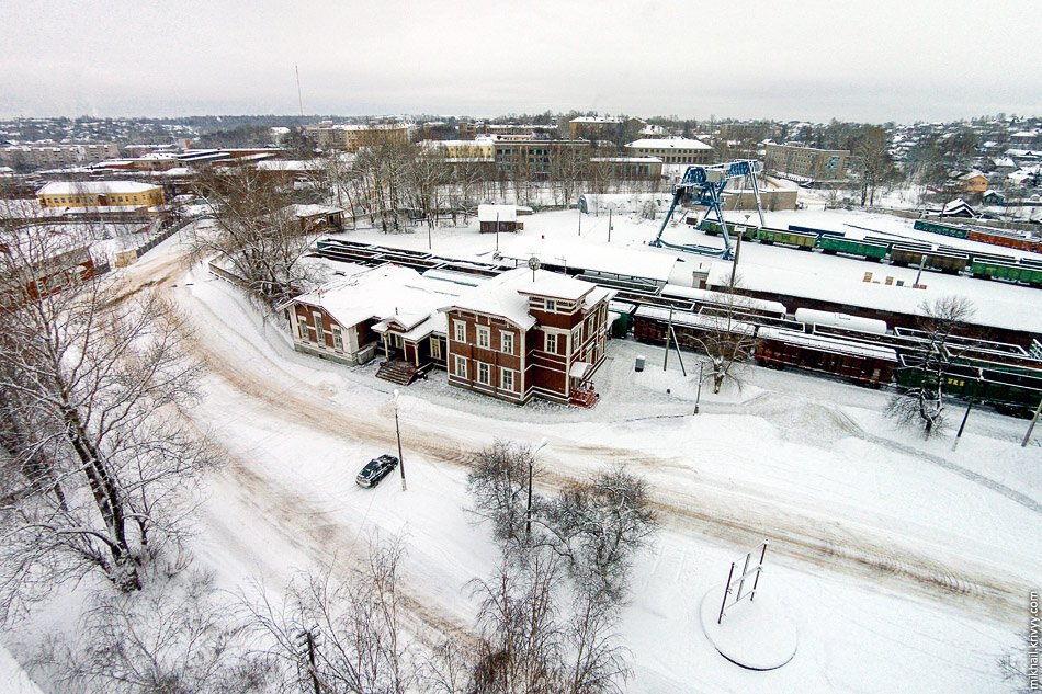 2. Боровичский вокзал. 1876 год, архитектор Ф. Зигерберг.