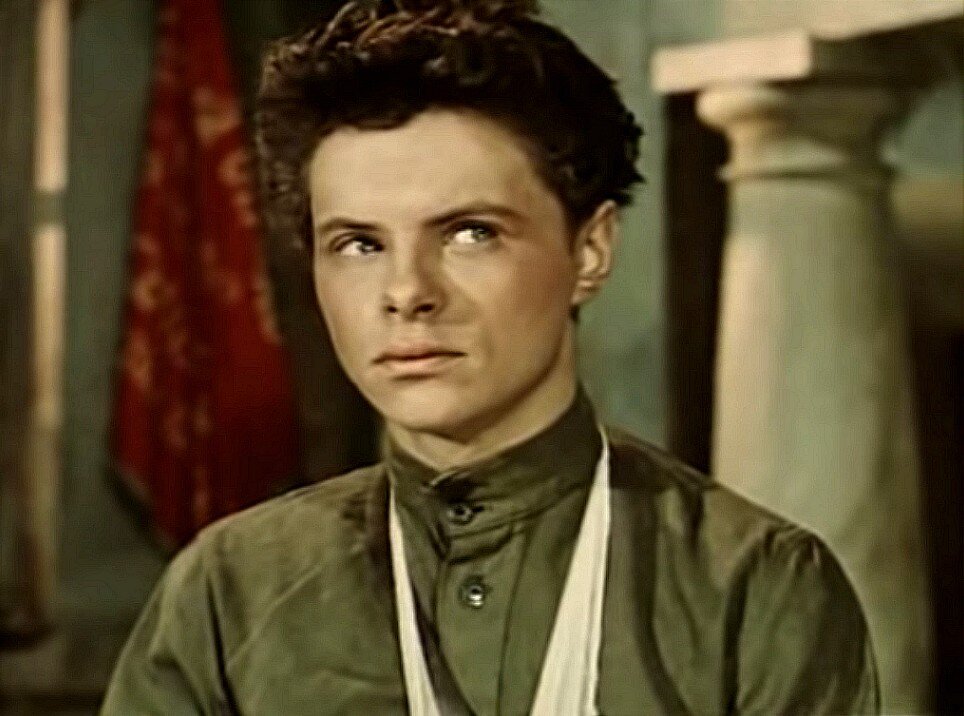 Кадр из фильма «Школа мужества», 1954 г.