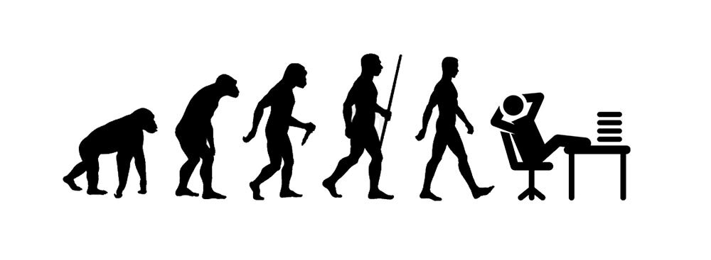 Эволюция ленивого человека