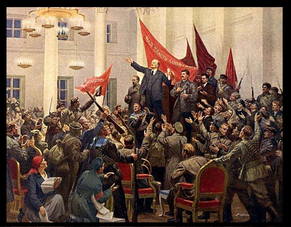 картина Великая Октябрьская Революция. 
