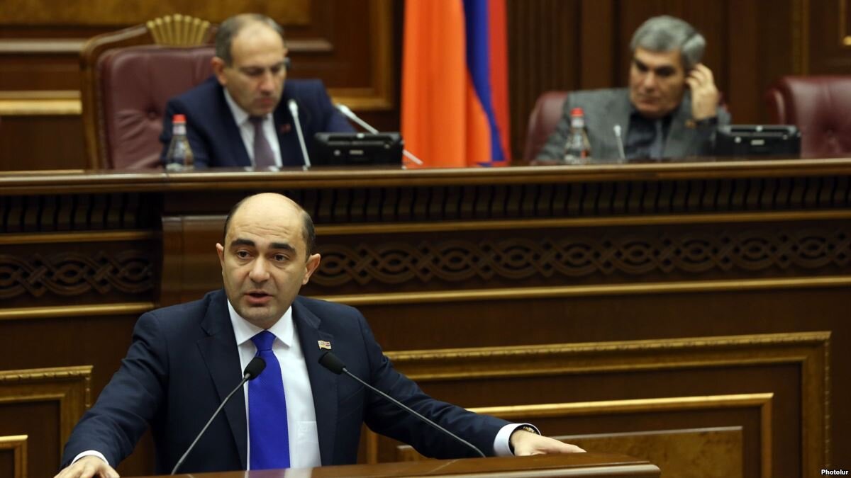 Лидер партии «Просвещенная Армения» Эдмон Марукян Фото: rferl.org