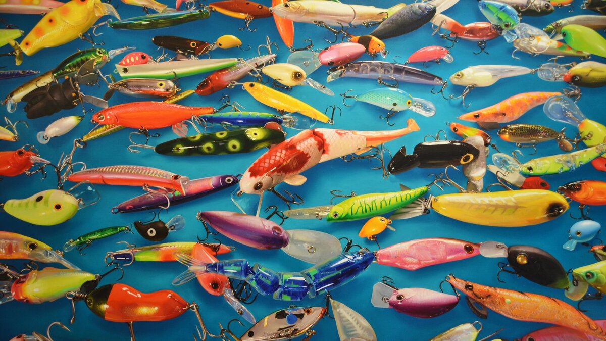 Разноцветные приманки