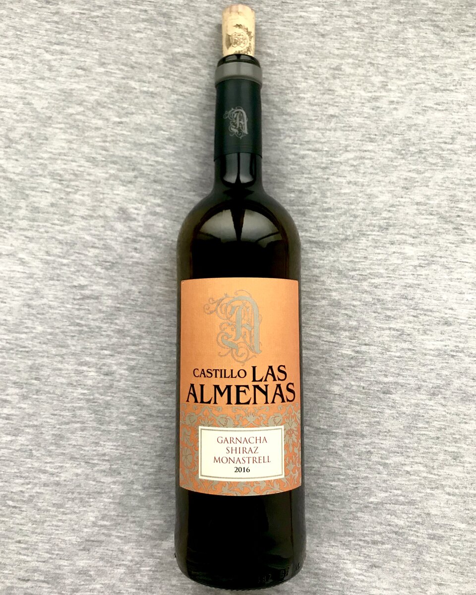 Castillo Las Almenas GSM, Valencia DOP, 2016, красное сухое, 12,5% ​ |  Винишко Нищебродов | Дзен