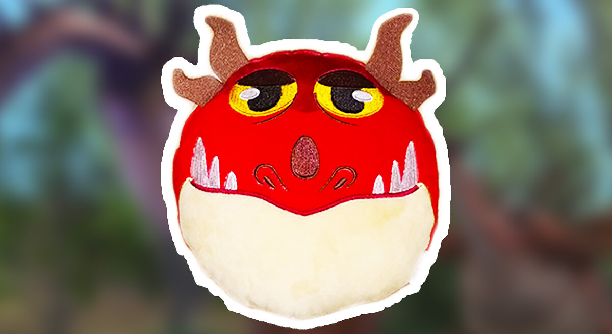 Игрушка дракон "Кривоклык" по акции из магнита.