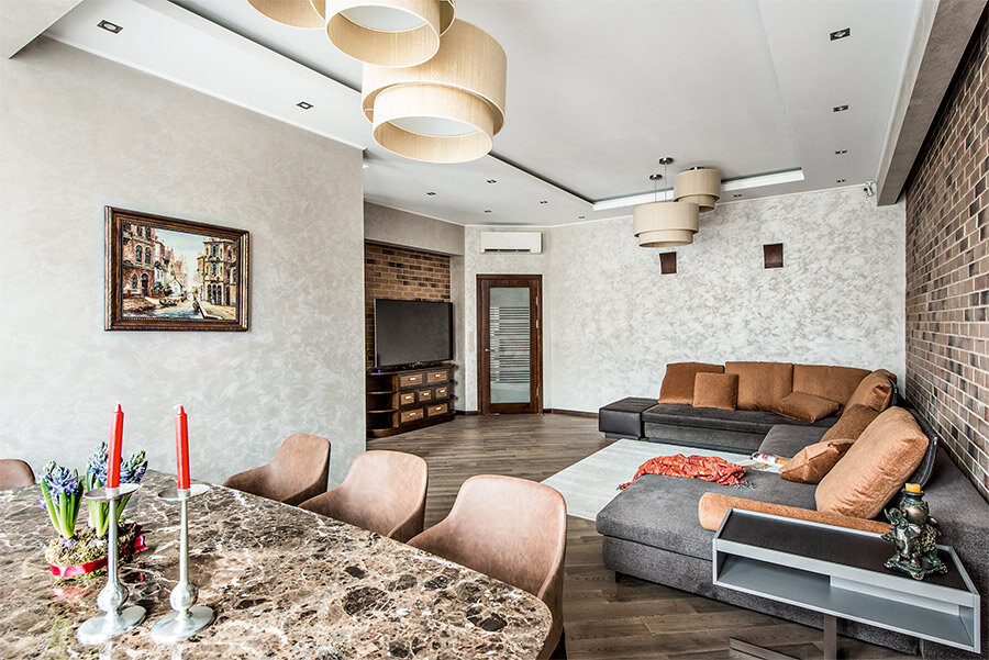 Гостиная-столовая