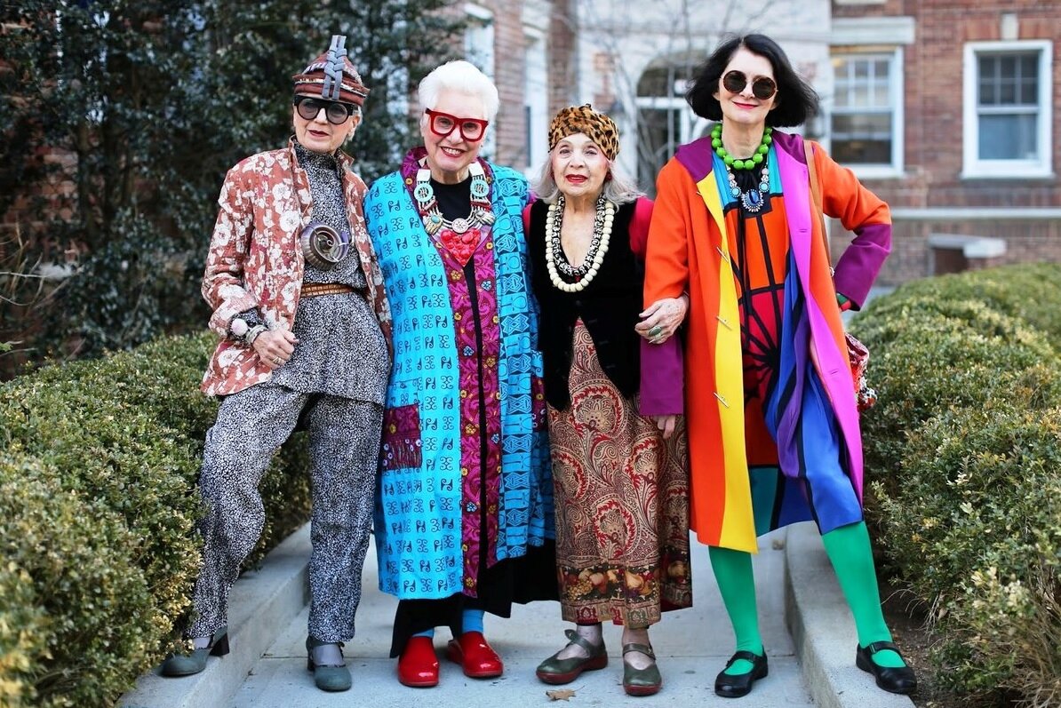 Богемный стиль для всех возрастов.