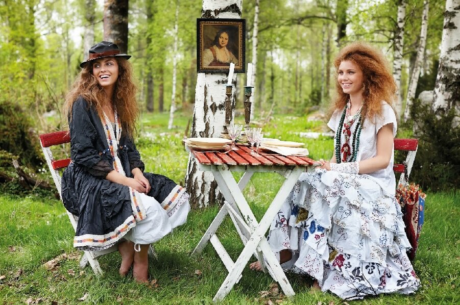 Странный, но интересный стиль одежды.