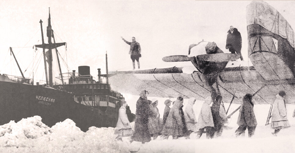 Челюскин фото. Спасение Челюскинцев 1934. Экспедиция Челюскина. Полярные летчики спасшие Челюскинцев. Спасение парохода Челюскин.