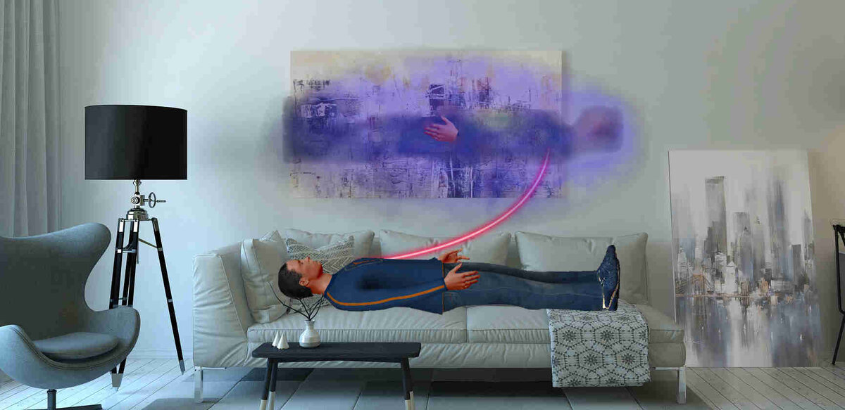 Рис. 30. Слаборазвитое астральное тело.