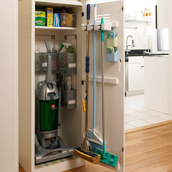 Vacuum on sale storage cupboard