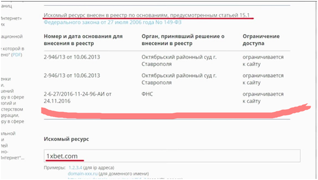 Как вы видите на картинке она находится в черном списке некоторых  городов и стран... 