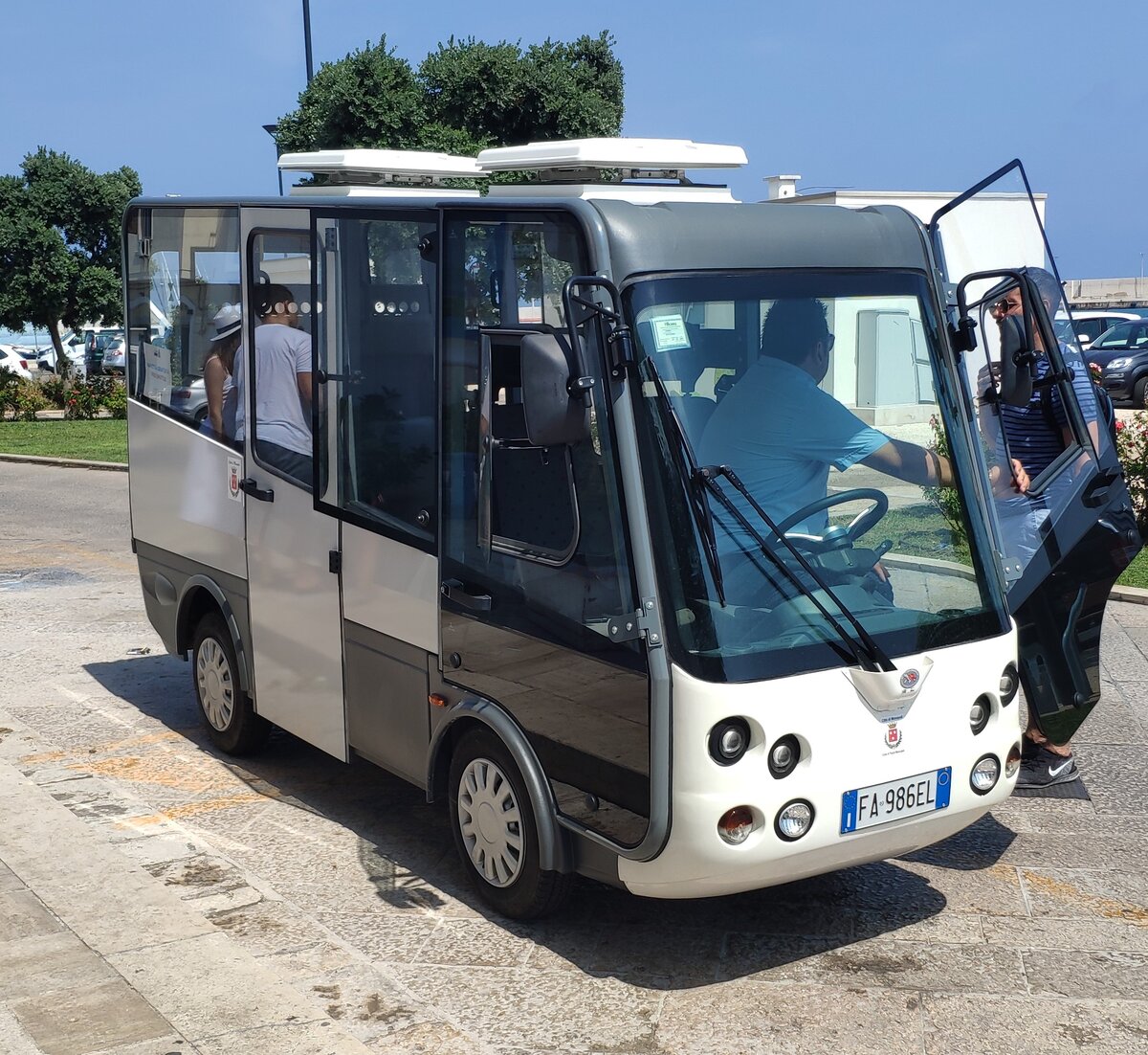 Электро маршрутка в Монополи