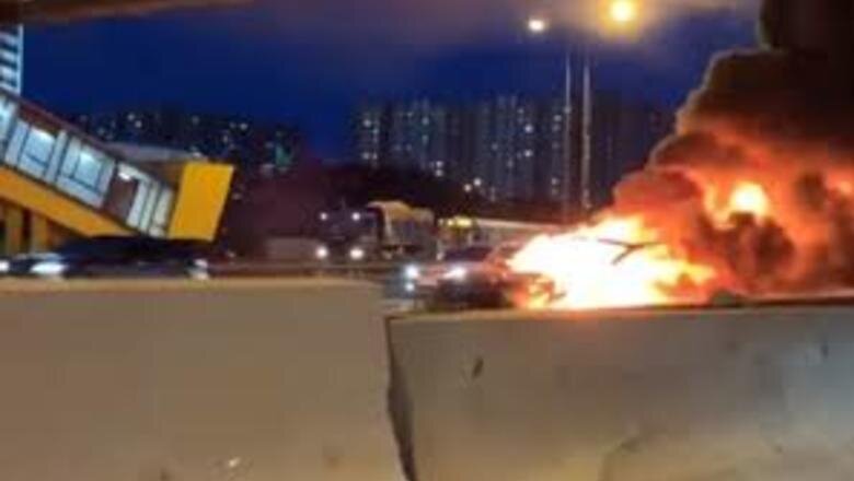 Кадры снятые очевидцами ДТП.