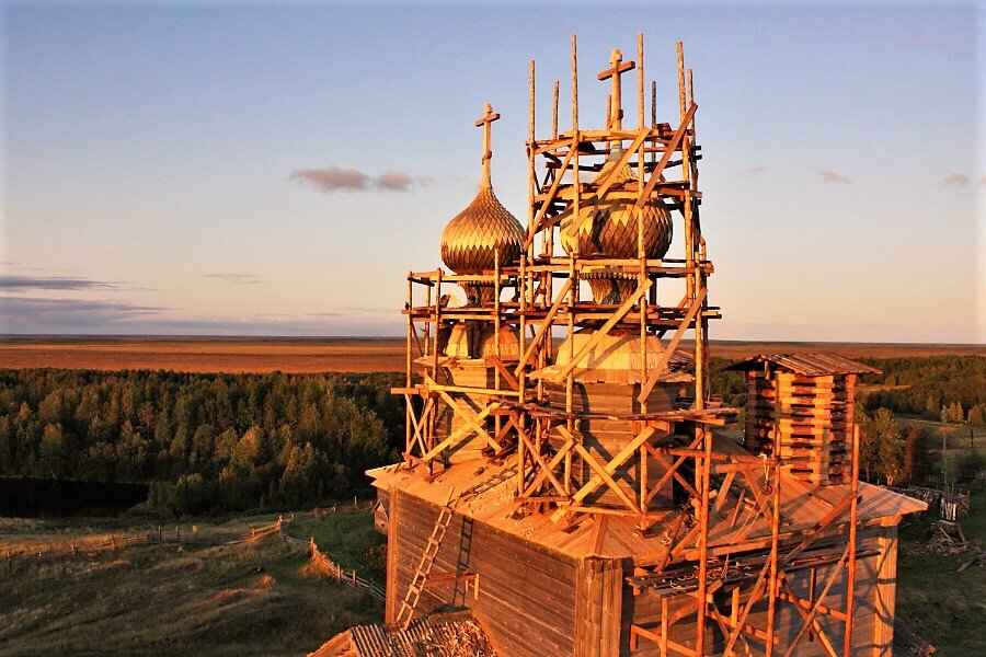 Строительство Храма - фото из свободного доступа "Яндекс-картинки"