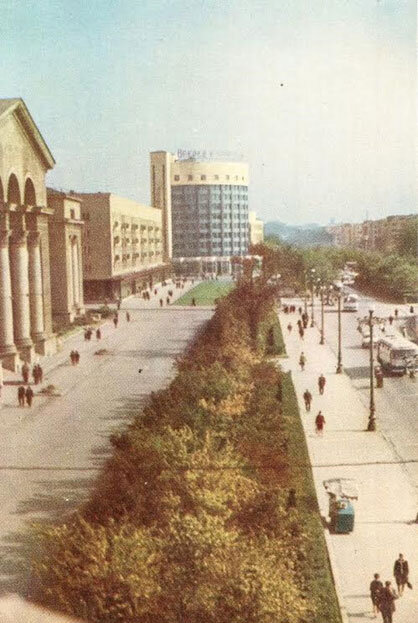  Вид на «Исеть» в 1960-е годы.
