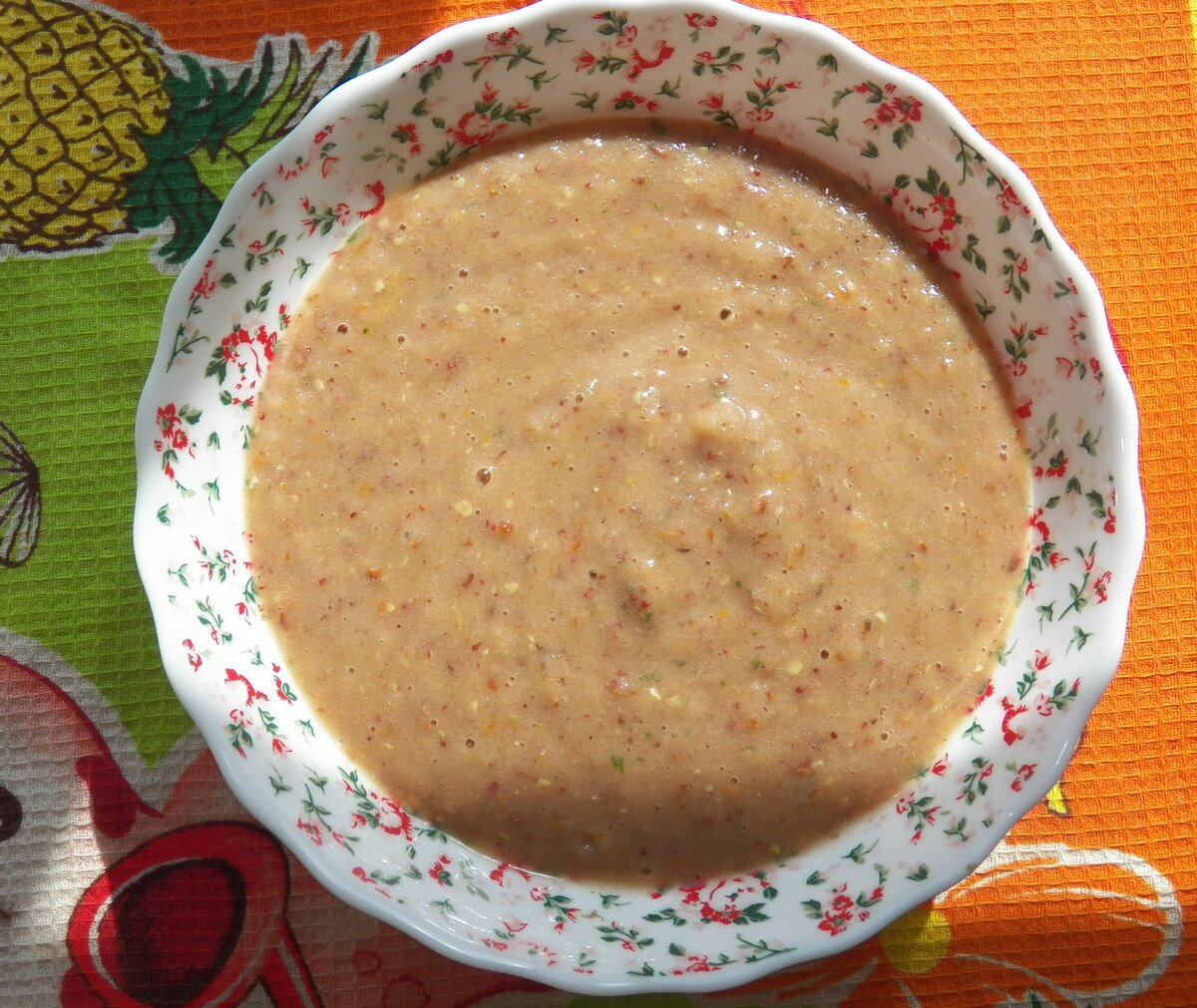 Кабачковое пюре