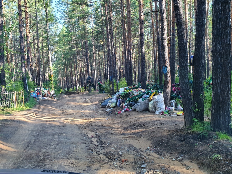 Кладбище Читы. Фото yчастника проекта "Стань известным репортером". Источник https://www.chita.ru/news/134778/