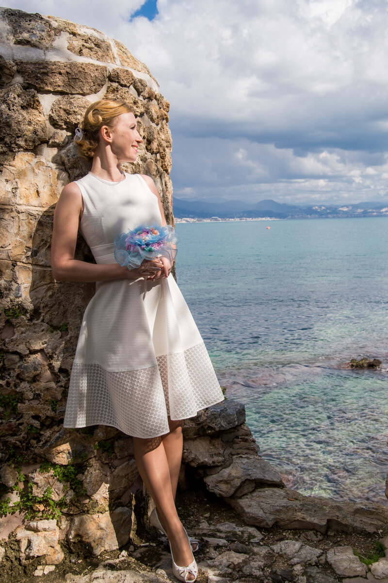 Эксклюзивный букетик для невесты.