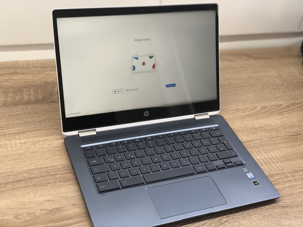 Первый запуск Chrome OS