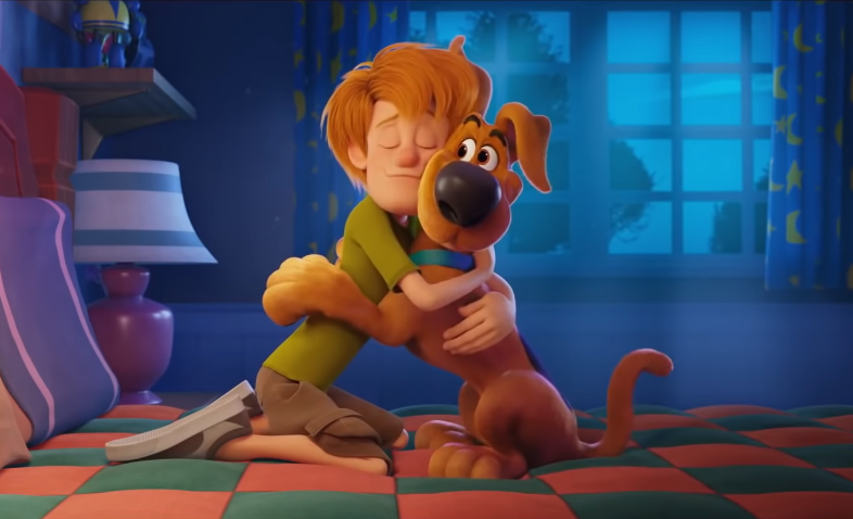 Обложка мультфильма "Скуби-Ду"