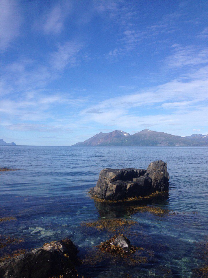 Полярная Норвегия, побережье Северного моря