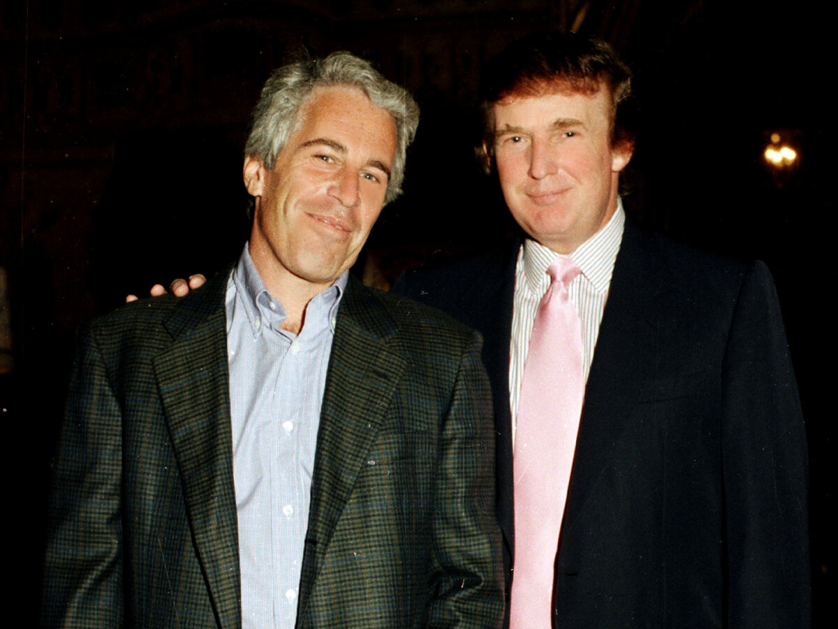 Эпштейн и Трамп в 1997 году/фото из открытых источников  