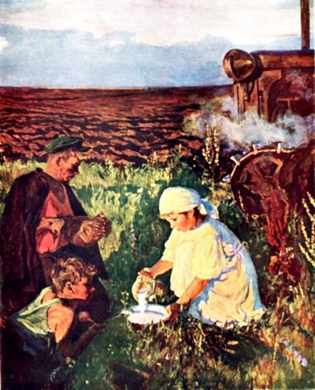 ужин трактористов. пластов ужин трактористов 1951. пластов ужин трактористов 1951. аркадий александрович пластов ужин трактористов. «ужин трактористов» а.