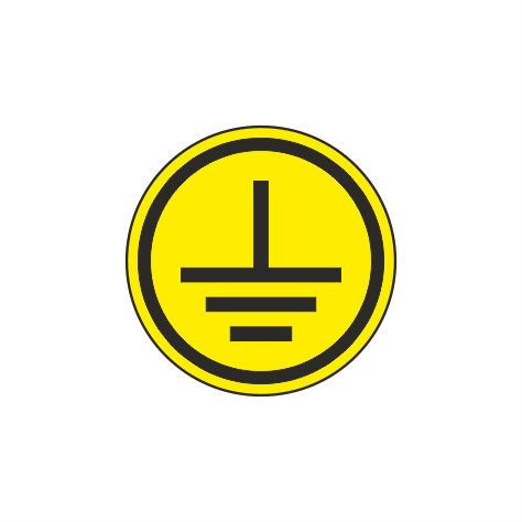 Значок заземления.